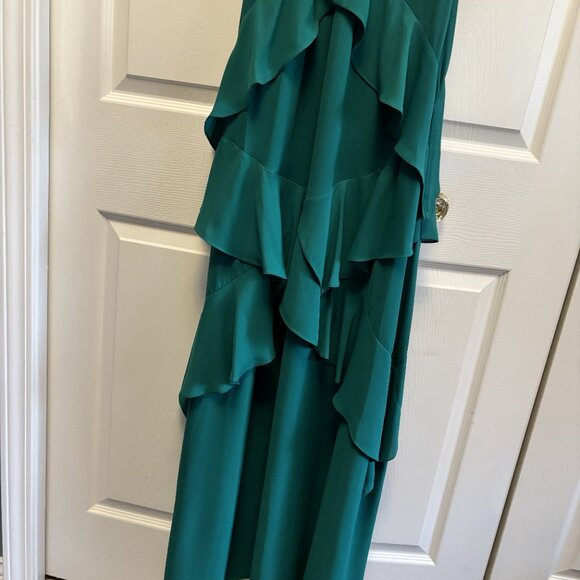 NWT Green Formal Maxi Dress, Size 6 by BCBG Maxazria - Picture 2 of 5